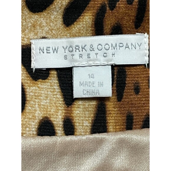 🔥 NY&CO LEOPARD SKIRT W14 EUC FLAWLESS! 🔥 - Picture 9 of 9